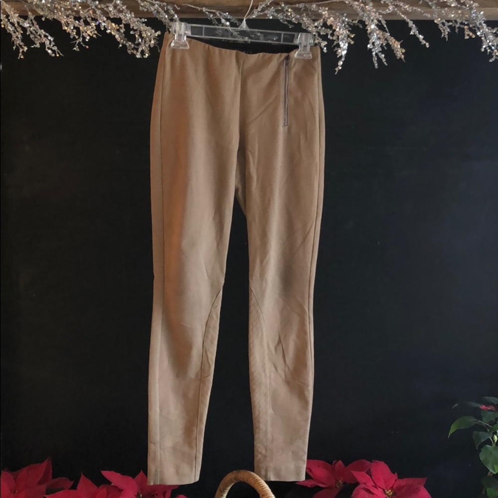 Theory Riding Leggings in a Rich Camel